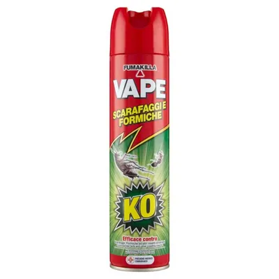 Vape KO2 инсектицид против тараканов и муравьев, 400 мл