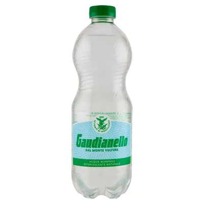 Gaudianello naturally sparkling mineral water, 0.5 l
