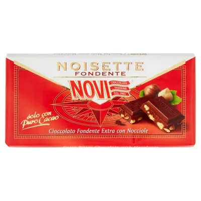 Novi Темный шоколад с цельным фундуком Noisette, 100 г