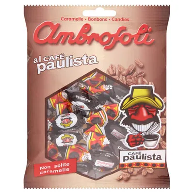 Ambrosoli карамель со вкусом кофе Paulista, 135 г