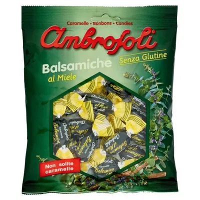 Ambrosoli Бальзамическая карамель с медом, 135 г