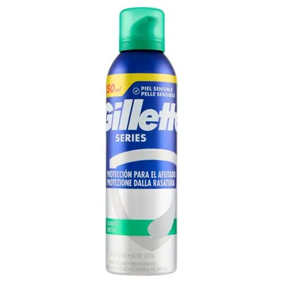 Gillette Series Пена для бритья Sensitive для чувствительной кожи, 250 мл