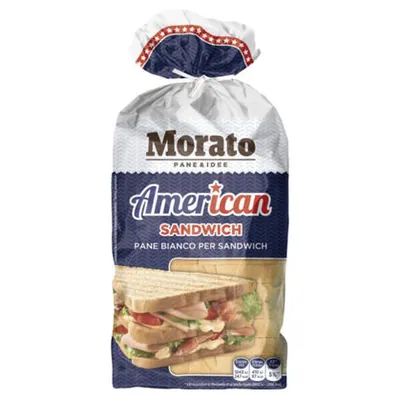 Morato American white sliced bread American Sandwich, 550 g