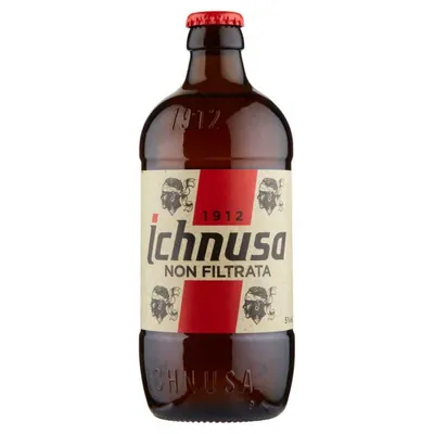 Ichnusa пиво нефильтрованное, 0,5 л, 5%
