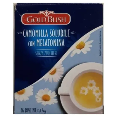 Everton soluble chamomile tea with melatonin, 16 sachets