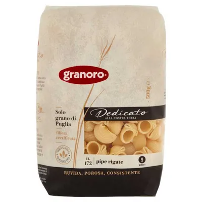 Granoro Dedicato Пайп ригате, 500 г