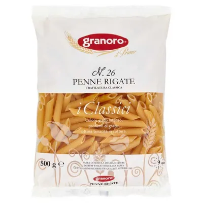 Granoro Макароны Penne Rigate n. 26, 500 г