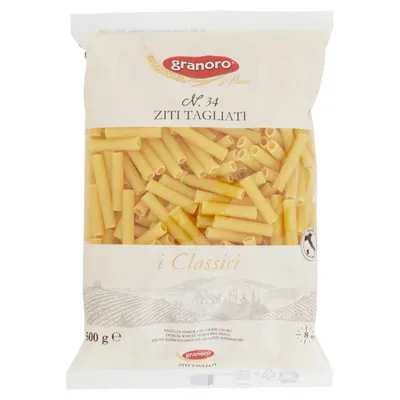 Granoro Макароны Ziti Tagliati n. 34, 500 г