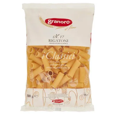 Granoro Макароны Rigatoni n. 17, 500 г