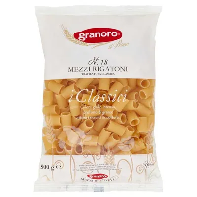 Granoro Макароны Mezzi Rigatoni n. 18, 500 г