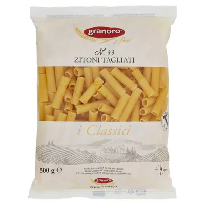 Granoro Макароны Zitoni Tagliati, 500 г