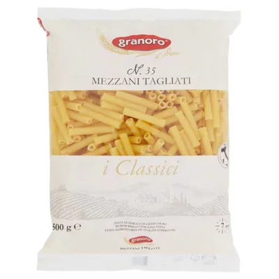 Granoro Макароны Mezzani Tagliati n. 35, 500 г