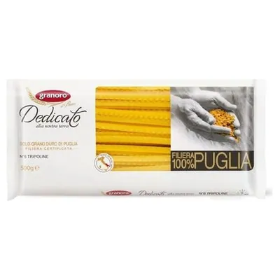 Granoro durum wheat pasta Dedicato Tripoline n.6, 500 g