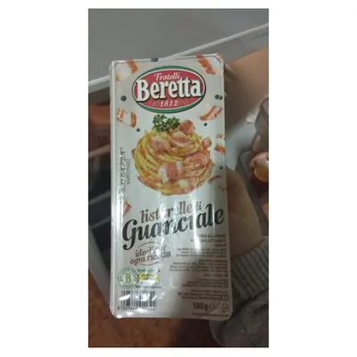 Beretta guanciale strips, 100 g