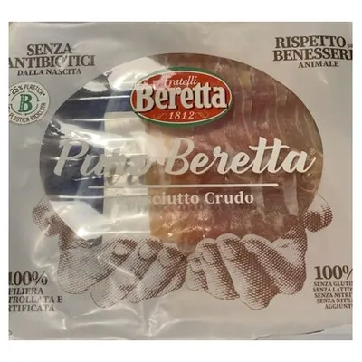 Beretta Puro raw ham slices, 90 g