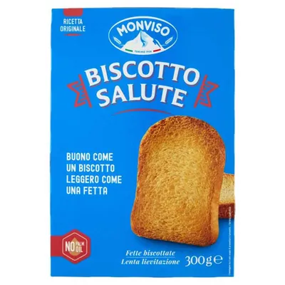 Monviso хрустящие хлебцы Biscotto Salute, 300 г