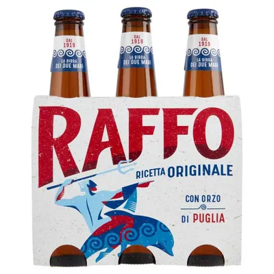 Raffo beer, 3 × 0.33 l
