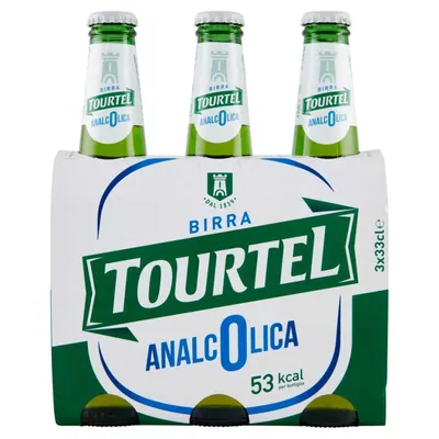 Tourtel пиво безалкогольное, 3 × 0,33 л