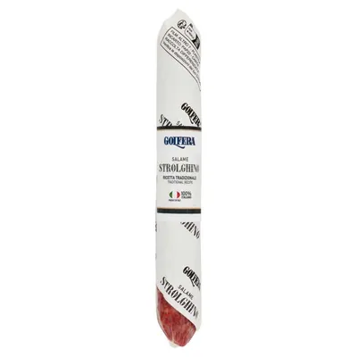 Golfera Salame Strolghino салями вакуумная упаковка, 230 г