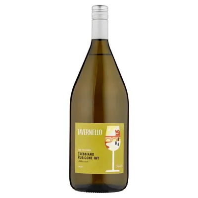 Tavernello semi-dry sparkling wine Trebbiano Frizzante Abboccato Rubicone IGT, 1.5 l