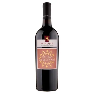 Feudo Apuliano Primitivo Salento IGP red dry wine, 0.75 l