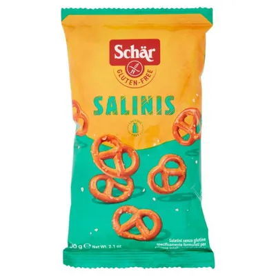 Schar Salinis Gluten-free salted crackers, 60 g