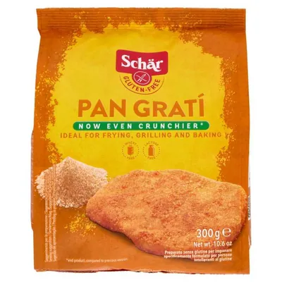 Schär панировочные сухари Pan Grati' без глютена, 300 г