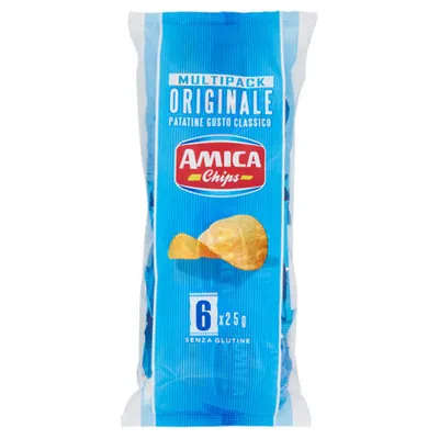 Amica Chips classic potato chips, 150 g