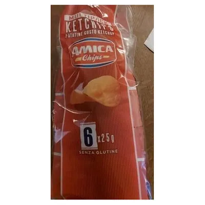 Amica Chips Ketchips ketchup flavor potato chips, 150 g