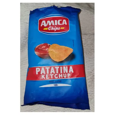 Amica Chips Ketchips ketchup flavor potato chips, 100 g