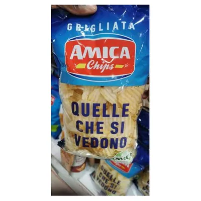Amica Chips Grigliata grilled flavor potato chips, 200 g