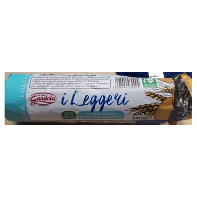 Gandola I Leggeri sugar-free shortbread cookies, 220 g