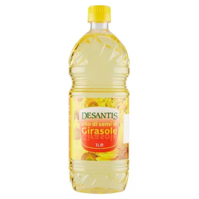 Desantis масло подсолнечное в ПЭТ-бутылке, 1 л