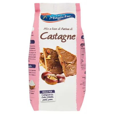 Le Farine Magiche Каштановая мука, 400 г