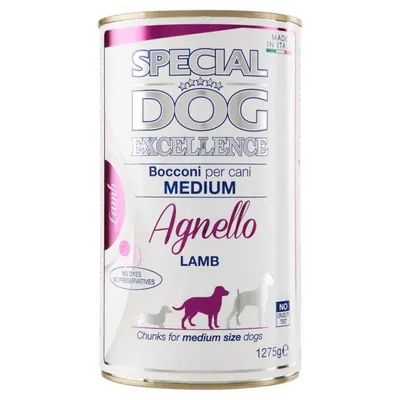 Monge Special Dog Excellence кусочки для средних собак с ягненком, 1,275 кг