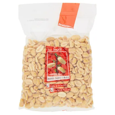 EuroCompany roasted salted peanuts, 250 g