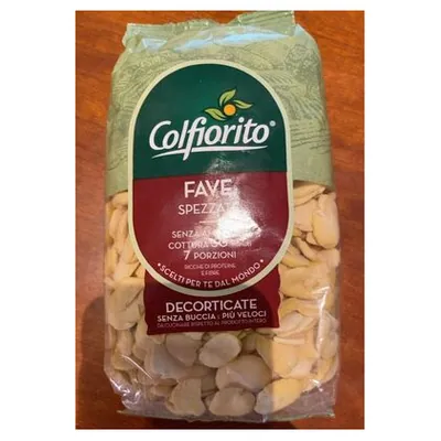 Colfiorito split peeled broad beans, 350 g