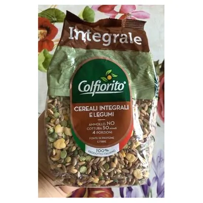 Colfiorito смесь цельнозерновых злаков и бобовых, 350 г