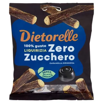 Dietorelle Жевательные конфеты со вкусом лакрицы, 70 г