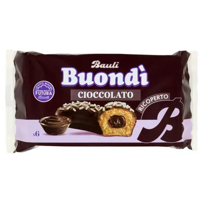 Buondì Motta с шоколадом, 6 шт., 276 г