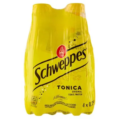 Schweppes тоник, 4 × 0,25 л