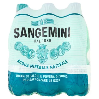 Sangemini Acqua Pet минеральная вода ПЭТ, 0,5 л