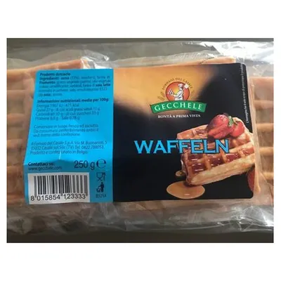 Gecchele wafers, 250 g