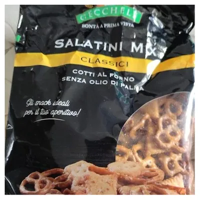 Gecchele Salatini Mix savoury snacks, 500 g