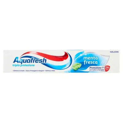 Aquafresh Зубная паста Tripla Protezione Menta Fresca, 75 мл