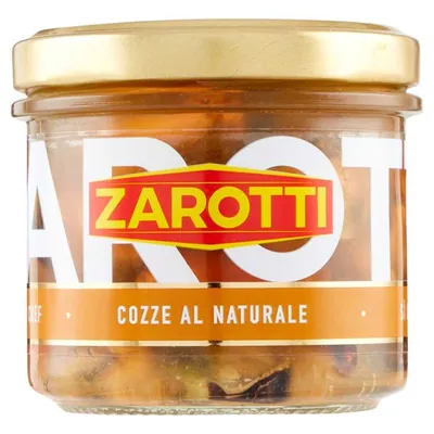 Zarotti Мидии в собственном соку, 200 г
