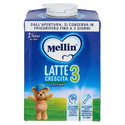 Mellin Молоко 3 для роста, 500 мл
