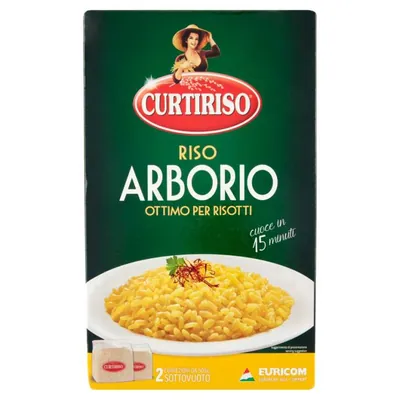 Curtiriso Arborio rice, 2 × 500 g