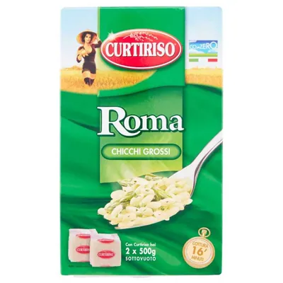 Curtiriso Roma large grain rice, 2 × 500 g
