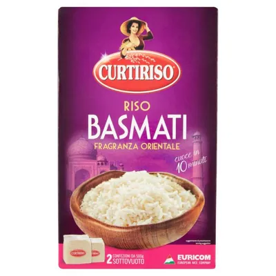 Curtiriso Curtiriso Riso Basmati Basmati rice, 2 pcs. × 500 g
